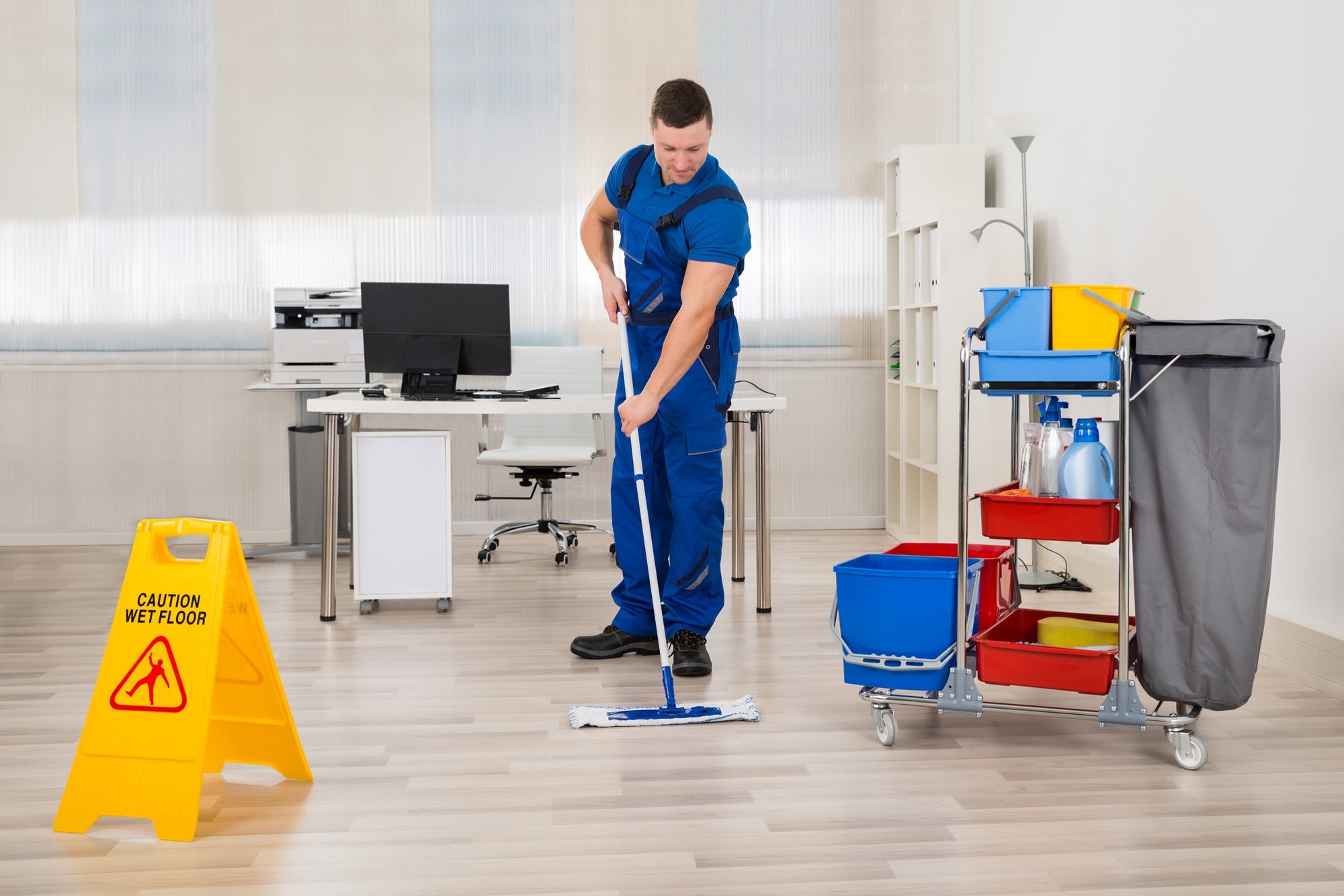 What are the different services offered by Commercial cleaning companies?
